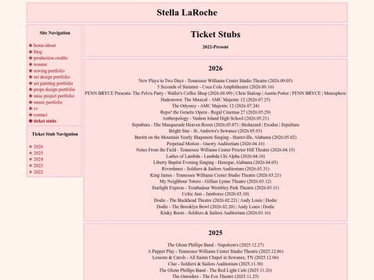 ticketstubs screenshot