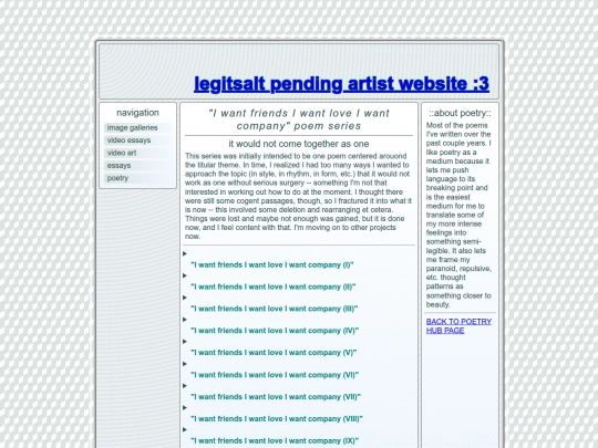 poems/iwant screenshot