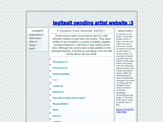 poems/summer2023-poems screenshot