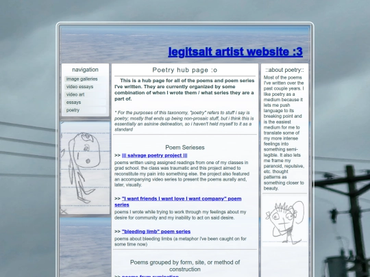 poetry screenshot
