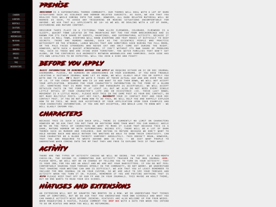 rules screenshot