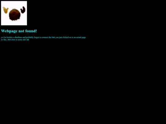 not_found screenshot