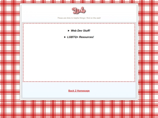 links screenshot