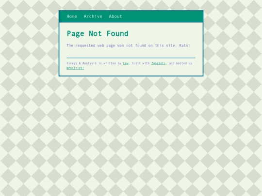 essaysandanalysis/not_found screenshot