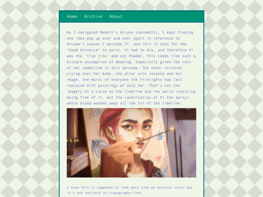 essaysandanalysis/posts/2025-01-27-Vi-The-Jinx-Vi-The-Martyr screenshot