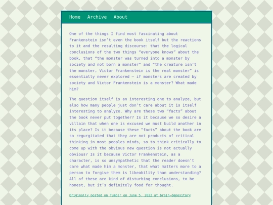 essaysandanalysis/posts/2025-04-15-Frankenstein-Whos-The-Real-Monster screenshot