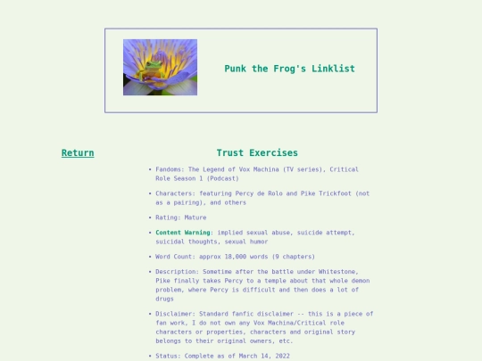 mywriting/fanfiction/trustexercises screenshot