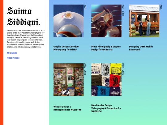 portfolio screenshot