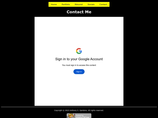 contact screenshot