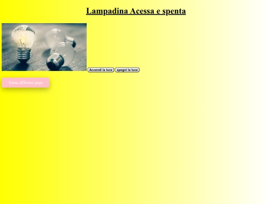 pagine/lampadina screenshot