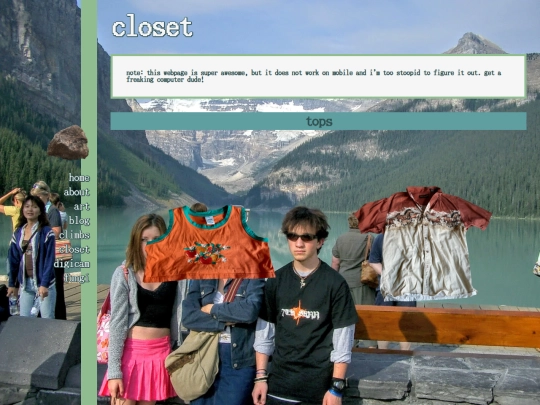 closet screenshot