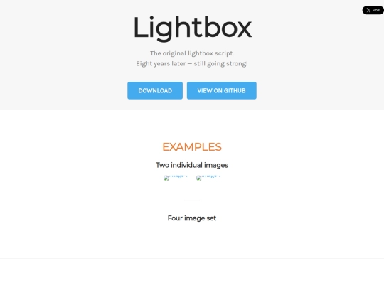 lightbox screenshot