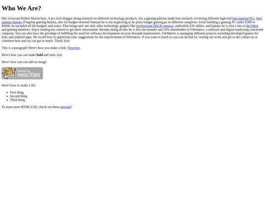 index screenshot