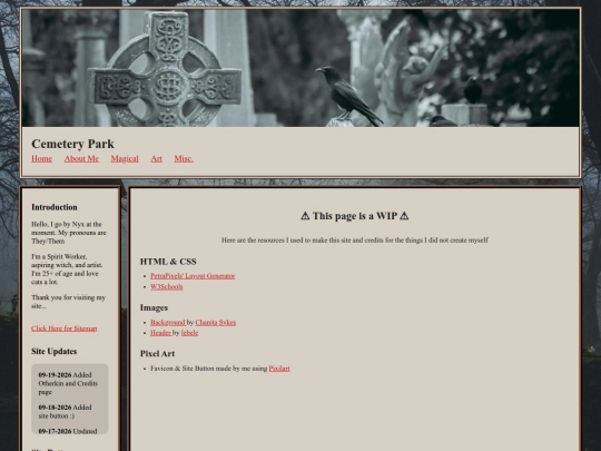 credits screenshot