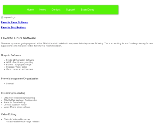 test screenshot