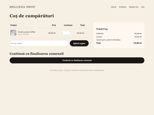 cart screenshot