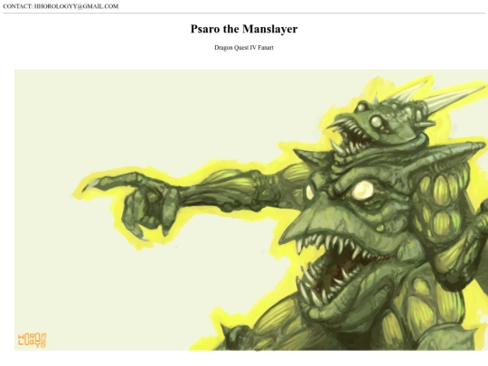 portfolio pages/psaro screenshot
