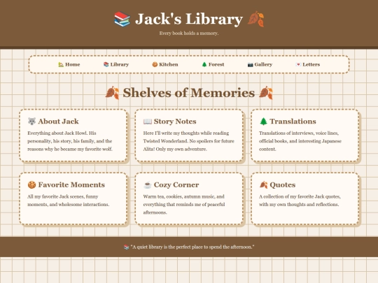 library screenshot