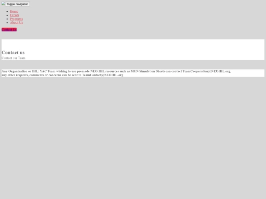 contact screenshot
