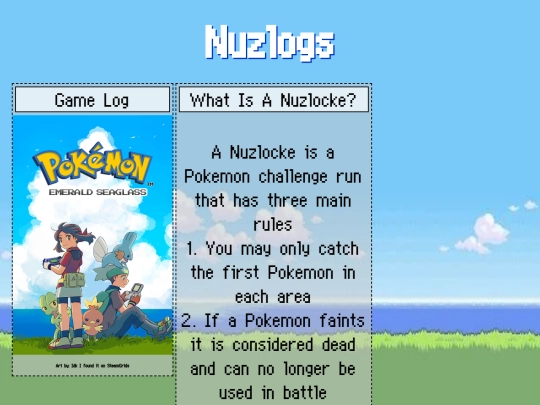 Nuzlocke screenshot