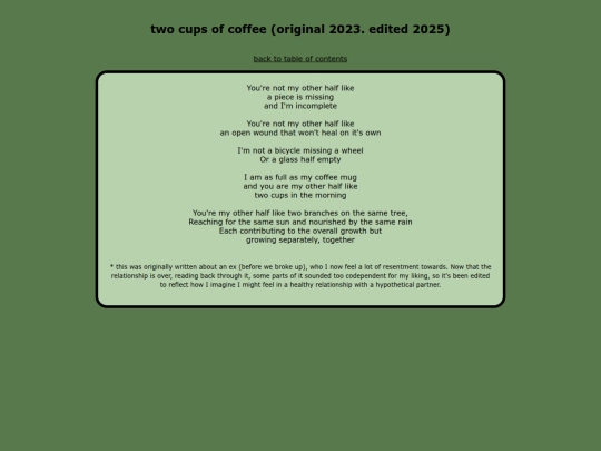 poetry/twocupsofcoffee screenshot