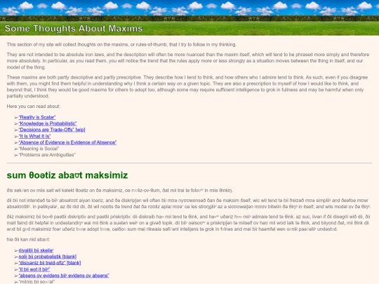 Philosophy/Maxims/index-philosophy-maxims screenshot