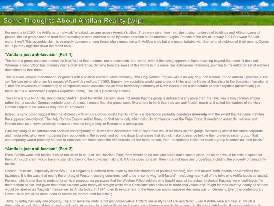 Politics/antifan-reality screenshot