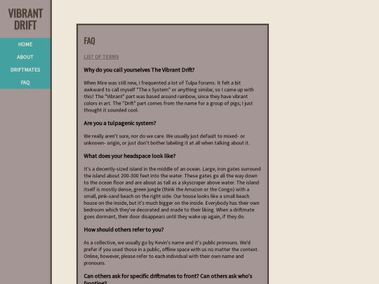 faq screenshot