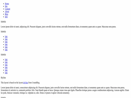 index screenshot