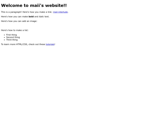index screenshot