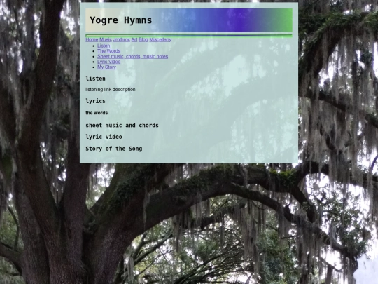 MusicPosts/OriginalMusic/OriginalTemplate screenshot