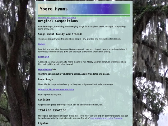 music-index screenshot