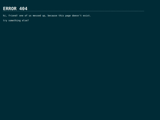 not_found screenshot