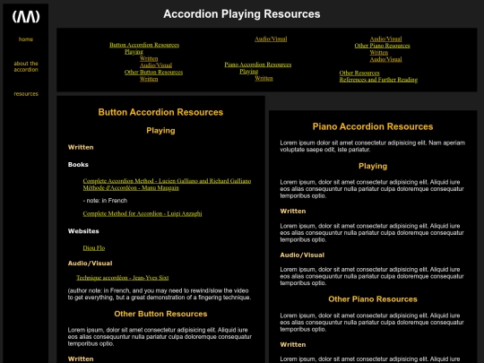 resources screenshot