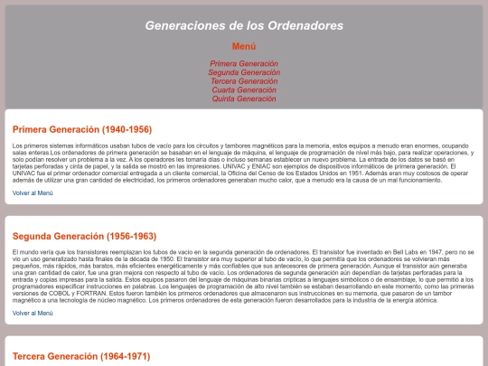 páginas/Generacion de ordenadores screenshot