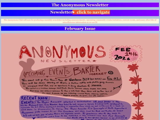 newsletters screenshot