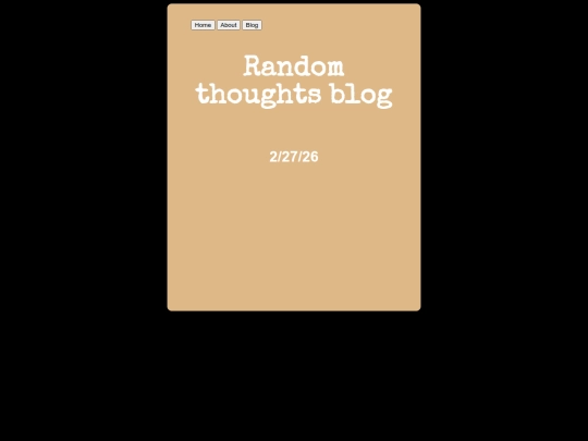 blog screenshot
