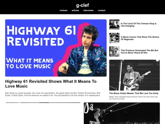 articles screenshot