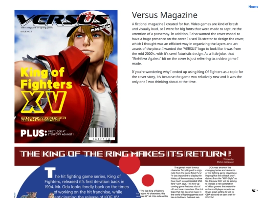 versus-magazine screenshot