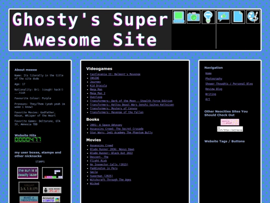 reviewblog screenshot