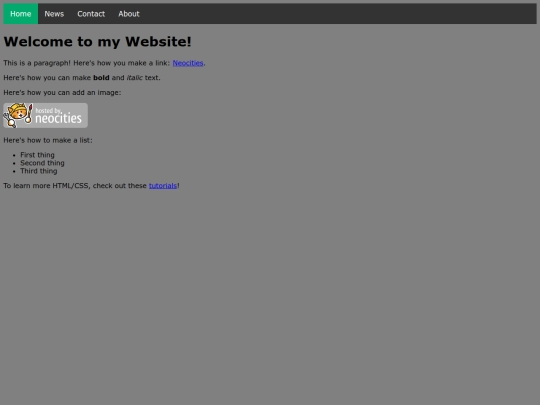 index screenshot