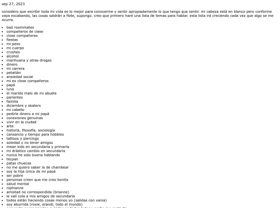 letters screenshot