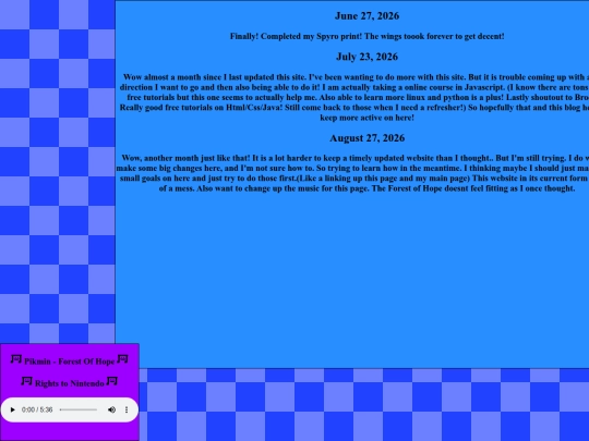 Wpages/Blog screenshot