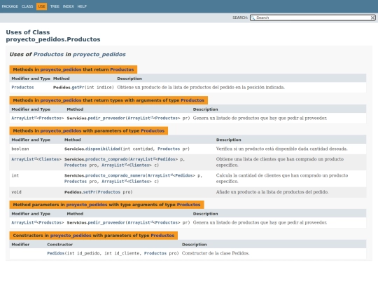 EJ_PEDIDOS/dist/javadoc/proyecto_pedidos/class-use/Productos screenshot