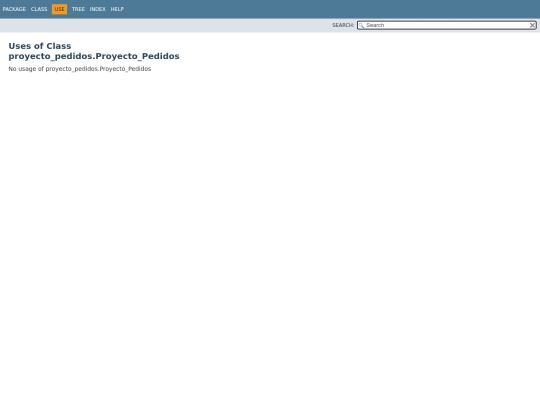 EJ_PEDIDOS/dist/javadoc/proyecto_pedidos/class-use/Proyecto_Pedidos screenshot