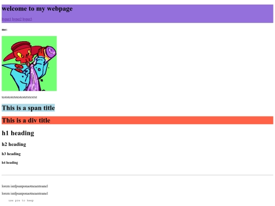 testsite screenshot
