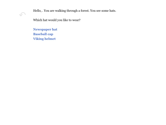 VariablesandConditionals screenshot