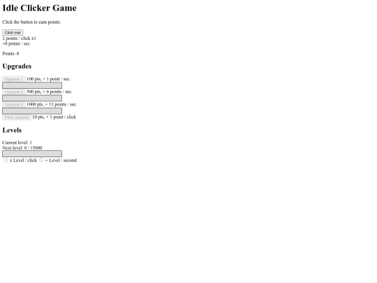 clicker screenshot