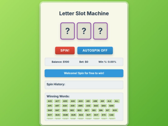 grind/letterslot screenshot