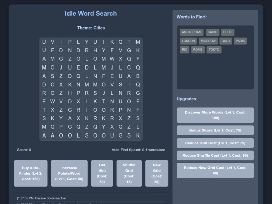 grind/search screenshot